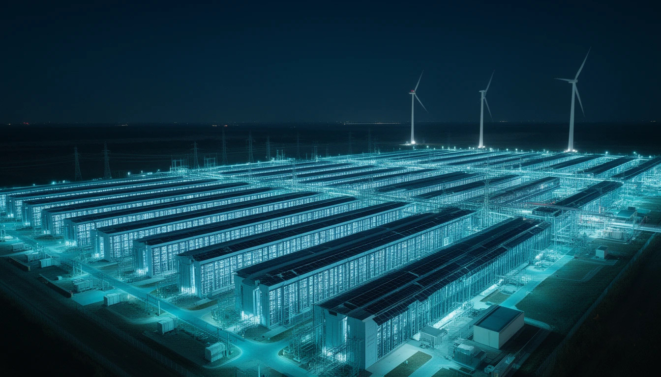Exterior view of one of our hyperscale data centers